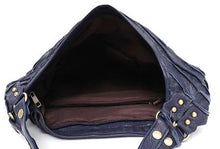 Patchwork Leather Hobo